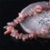 100g Irregular Stone Bead Smooth Beads Agates Crystal Quartz Drilled Stick Beaded for Making Jewelry,36.Strawberry Quartz,100g view 1