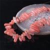 100g Irregular Stone Bead Smooth Beads Agates Crystal Quartz Drilled Stick Beaded for Making Jewelry,30.Watermelon,100g view 1