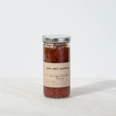 Pear and Rosemary Preserves