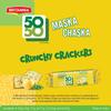 Britannia Crackers 50 50 Maska Chaska Biscuit 2.19oz (62g) - Dipped in Butter and Peppered - Delicious, Light & Crispy Cookies (Pack of 24) view 4