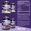 EAS Experimental and Applied Sciences 100% Platinum | 3 Ultra-Platinum Whey Proteins | Increase Size & Strength | 25g Protein, 5.5g BCAAs | 2 Pound (Strawberry Ice Cream) view 2
