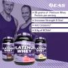 EAS Experimental and Applied Sciences 100% Platinum | 3 Ultra-Platinum Whey Proteins | Increase Size & Strength | 25g Protein, 5.5g BCAAs | 2 Pound (Strawberry Ice Cream) view 3