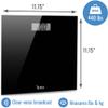 DMI Digital Talking Bathroom Scale, Sleek Tempered Glass, Clinically Accurate Measurements, Large LCD Screen, 440 lb. Weight Capacity view 4