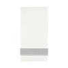 Cloth Feel Dinner Napkins with Silver Design Disposable - Single Use Linen Feel Guest Towels, Absorbent, Soft, Elegant, Bathroom Hand Towels, Party, Wedding, Napkins, Tablesetting (50) view 2