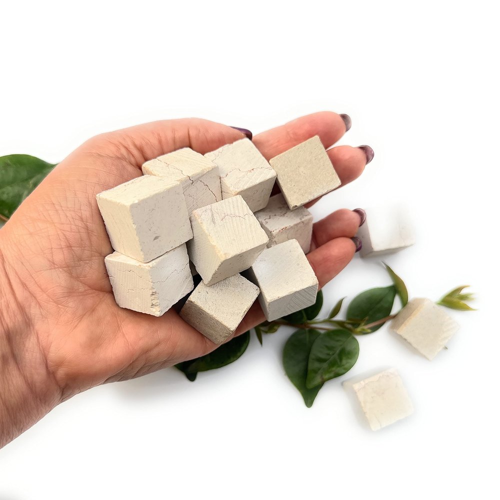 5 Stone Fidget Tool for Sensory Relief, Authentic Holy Land Jerusalem Stone Gift, Original Natural Desk Toy Stones from Israel to Improve Focus and Concentration for Kids and Adults
