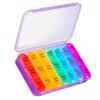 ASprink Pill Organizer 3 Times a Day, Large Pill Case with 21 Compartment Travel Pill Organizer, to Hold Vitamins, Medicine view 1
