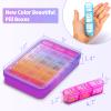 ASprink Pill Organizer 3 Times a Day, Large Pill Case with 21 Compartment Travel Pill Organizer, to Hold Vitamins, Medicine view 4