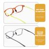 GLEAVI 20pairs Silicone Nose Pads for Glasses Eyewear Cushion for Comfort and Support Soft and Non- Design for Sunglasses and Optical Frames view 4