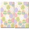 Easter Eggs Bathroom Guest Towels Disposable Paper Napkins (Eggstra Pastel 2023) view 4