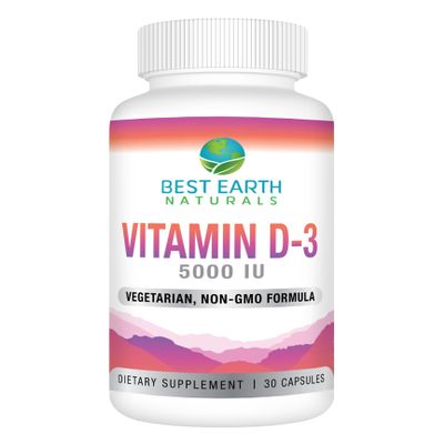 Best Earth Naturals Vitamin D-3 5000 IU