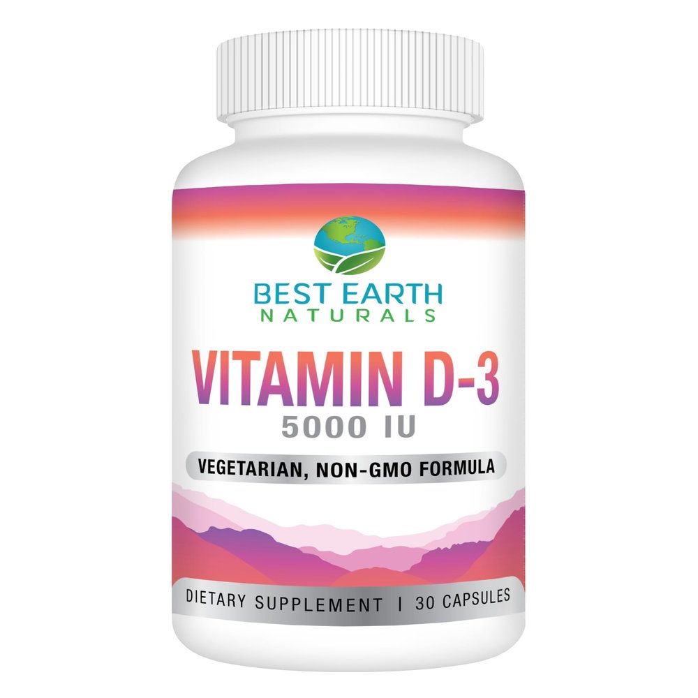 Best Earth Naturals Vitamin D-3 5000 IU