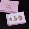 Natural Rose Quartz Yoni Egg Jade Eggs Women Kegel Exerciser Ball Crystal Yoni Wand Kegel Eggs,Eggs with Box view 1