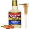 Almond Orgeat Syrup for Coffee 25.4 Ounces Coffee Flavoring for Drinks with Jimoco Pump view 1