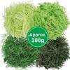 Whaline Easter Grass Raffia Paper Easter Basket Grass Green Theme Craft Shredded Tissue Raffia Gift Filler for Baskets Egg Stuffers Easter Egg Hunt Party Supplies Classroom Event Decorations, 7oz view 2