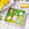 Whaline Easter Grass Raffia Paper Easter Basket Grass Green Theme Craft Shredded Tissue Raffia Gift Filler for Baskets Egg Stuffers Easter Egg Hunt Party Supplies Classroom Event Decorations, 7oz view 3