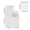 Calenzana 4x4x4 Inches Small Gift Box with lids Pack of 100, White Gift Boxes Bridesmaid Proposal Box for Candy Crafting Wedding Party Favor Birthday Gift Boxes view 3