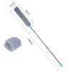 Retractable Gap Dust Brush for Under Furniture Bed Couch Fridge, Flexible Under Fridge & Appliance Duster Telescopic Dust Brush Microfiber Replacement Gap Duster for Home Corner (Grey) view 2