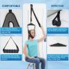 Cervical Neck Traction Device Over-The-Door,Portable Neck Stretcher,Effective Home Physical Therapy for Neck Pain Relief view 4