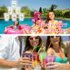 meekoo 100 Pack 12 oz Clear Disposable Luau Cups Hawaiian Flamingo Disposable Plastic Pineapple Tropical Cups for Party Luau and Tiki Party Supplies Birthday Bachelorette Drinkware Decorations view 4