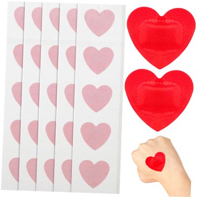 25Pcs Heart Shaped Patches Patches Outdoor Patch Pickle