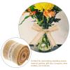 VICASKY 5rolls Lace Jute Ribbons for Crafts Present Wrapping and Floral Decoration for Weddings Parties and Boxes view 4