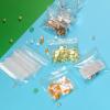 125 Packs 6 Mil Sturdy Pill Bags BPA Free Pill Pouch 3 x 2.75 Inch Write-on Label Seal Waterproof Reusable Clear Small Ziplock Plastic Bags for Travel Pill Organizer, Jewelry and Small Craft Pieces view 2