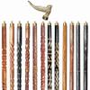 A.A.Nauticals Wooden Walking Stick Cane for Men & Women-Bird Handle, Vintage Handmade Personalized & Collapsible (12 Walking Sticks Design, Brown Antique Aluminum Head/Handle)-AANWS69-WS4 view 1