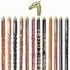 A.A.Nauticals Wooden Walking Stick Cane for Men & Women-Dragon Handle Vintage Handmade Personalized & Collapsible (12 Walking Sticks Design, Golden Polished Aluminum Head/Handle)-AANWS73-WS10 view 1