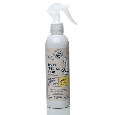 Maison du Savon de Marseille  Kitchen and Bathroom - Stainless-Steel and Chrome Cleaner - 8.45Fl oz