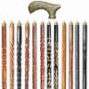 A.A.Nauticals Wooden Walking Stick Cane for Men & Women, Vintage Handmade Personalized & Collapsible, Gift for Men (12 Walking Sticks Design, Brown Antique Brass Head/Handle)-AANWS49-WS4 view 1