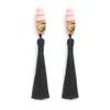 7 Tassel Earplugs Gift Set for Your Valentine - Colors of The Rainbow The Breakfast at Tiffanys Inspired Earplug Gift Set view 4