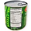 Belevini Green Peas, Made from Fresh Vegetable, No Preservatives Added, Kosher, 14.07oz/400 grams, Pack of 3 view 2