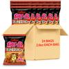 Calbee Potato Chips (Hot & Spicy, 2.8 oz) | Taste The Tradition of Japanese Snacks | Enjoy These Irresistible & Deliciously Crunchy Japanese Chips (24 Pack) view 1
