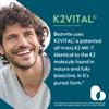 BESTVITE Vitamin K2 100 mcg as MK-7 (240 Vegetarian Capsules)(120x2) - No Stearates - Vegan - Non GMO - Gluten Free view 2