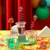 Bokon 24 Circus Party Favors Drinking Straws Reusable for Circus Carnival Party Supplies Plastic Drinking Straws, 8 Color Styles view 4