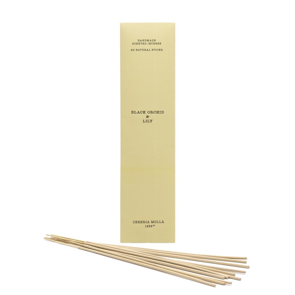 Cereria Moll | 1899 Black Orchid & Lily - Incensi Indiani 20 bastoncini