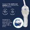 DemeTECH Ur24T F15 Female External Catheter, Catheter Attachment for Aspirator, Bladder-Control Catheter view 3