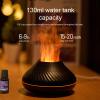 130ML Flame Humidifier Diffuser Aroma Essential Oil Fire Flame Aroma Diffuser (Black) view 3