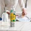 Grove Co. Ultimate Dish Soap Refills (3 x 16 Fl Oz) + Refillable Glass Dish Soap Dispenser for Kitchen Sink with Non-Slip Silicone Sleeve, Plastic Free Cleaning Products, Lemon & Eucalyptus view 4