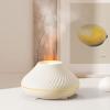 130ML Flame Humidifier Diffuser Aroma Essential Oil Fire Flame Aroma Diffuser (white) view 2