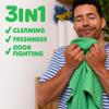 Gain flings Ultra Oxi Laundry Detergent Pacs, 60 Count, Waterfall Delight Scent, 3-in-1, HE Compatible view 2