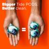 Tide Hygienic Clean Heavy 10x Duty Power PODS Laundry Detergent Pacs, Spring Meadow Scent, 45 Count, For Visible and Invisible Dirt view 3