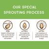 Lark Ellen Farm Sprouted Salted Cashews - Non GMO, Healthy Keto Snacks, Paleo, Gluten Free, Vegan, Certified Organic Nut, Sugar Free, High Protein, Kosher, Low Glycemic, 10 oz - 3 pack view 3