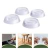 4PCS Washer Dryer Anti Skid Vibrasion Foot Comfortable Touch Wear-resistant Pads for Protecting Wooden Floors from Scratches and Noise view 4