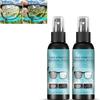 Anshka 2023 Eyeglass Lens Scratch Removal Spray,Eyeglass Glass Scratch Repair Solution,Eyeglass Cleaning Spray,Eyeglass Cleaning Tools for Lenses Screens,100ml (2pcs) view 1