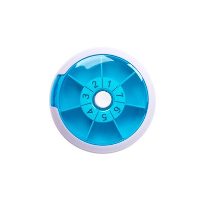 Pill Organizer,Weekly Pill Box, Pill Case, Medicine Organizer for Vitamins, Fish Oils or Supplements,Blue