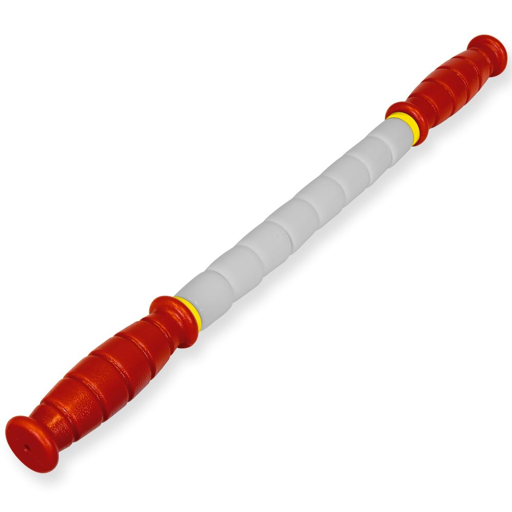 Massage Stick 18" Flexible Handheld Spindle Massage Roller (Will Contour to Any Muscle) - Full Body Muscle Recovery & Myofascial Release (Medium - 18" Massage Stick)