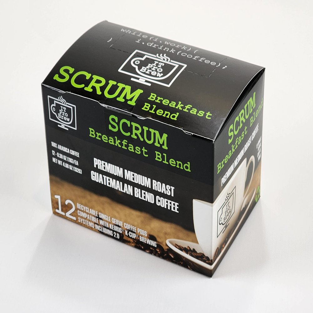 12-count Scrum Breakfast Blend Medium Roast Coffee Pods