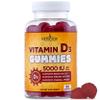 NEW AGE Vitamin D3 5000 IU 125mcg Gummies - Immune Supplement - Non-GMO, Gluten-Free, Dairy-Free, No Gelatin (60 Gummies (Pack of 1)) view 1