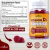 NEW AGE Vitamin D3 5000 IU 125mcg Gummies - Immune Supplement - Non-GMO, Gluten-Free, Dairy-Free, No Gelatin (60 Gummies (Pack of 1)) view 2